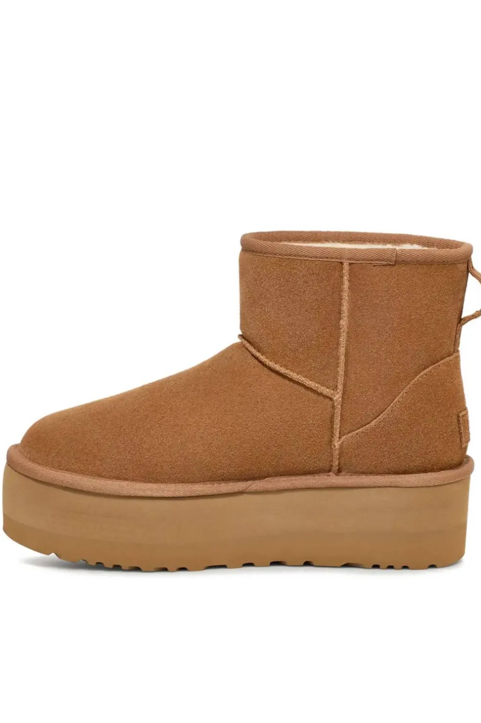 botin mujer Ugg classic mini platform 1134991 chestnut