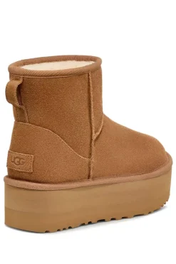 botin mujer Ugg classic mini platform 1134991 chestnut