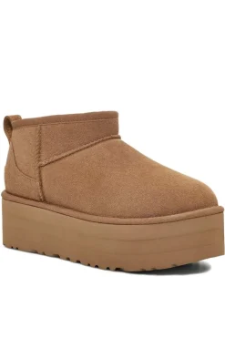 Botin Mujer Ugg Classic Ultra Mini Platform 1135092 Chestnut