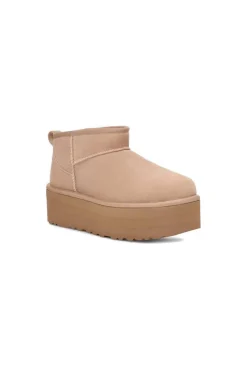 Botin Mujer Ugg Classic Ultra Mini Platform 1135092 SAND