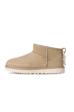 botin mujer Ugg classic ultra mini biarritz 1171538 mustard seed
