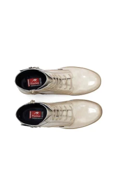 Botin Piel Mujer Fluchos fugaz f2107 beige
