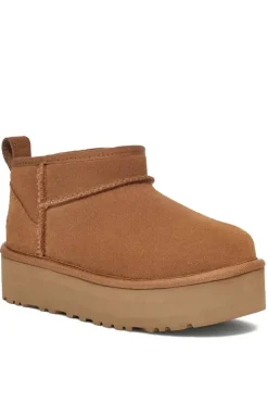 Botín Infantil Ugg Classic Ultra Mini Platform 1157791K Chestnut