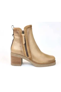 Botín Mujer Desiree Mulan10 taupe