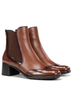 Botín Mujer Dorking By Fluchos D9368NASNA Napplak Cuero