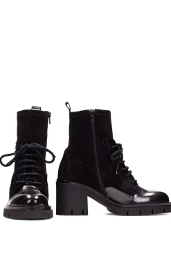 Botín Mujer Hispanitas Zurich HI254281 Negro Antracita