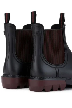 Botín Mujer Igor Rock Bicolor W10317 025 Negro Burdeos