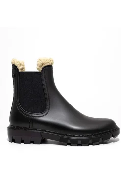 Botín Mujer Igor rock borreguito negro 10320 002