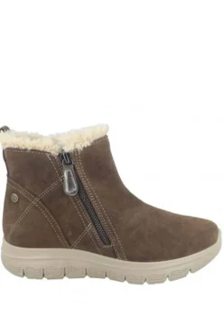 Botín Mujer Laura Azaña LA26604 Serraje Vison