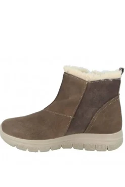 Botín Mujer Laura Azaña LA26604 Serraje Vison