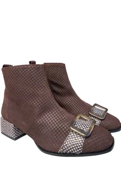 Botín Mujer Nemonic 2345 Ingras Vichy Marron