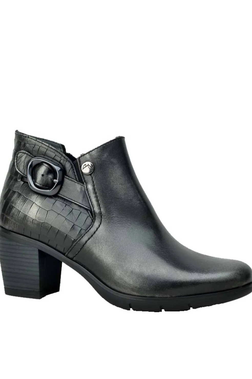 Botín Mujer Paula Urban Alba 02 Perlato Antracita