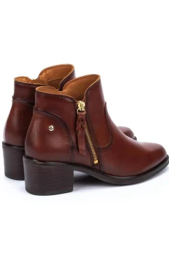 Botín Mujer Pikolinos Bacarot W2D 8674 Cognac