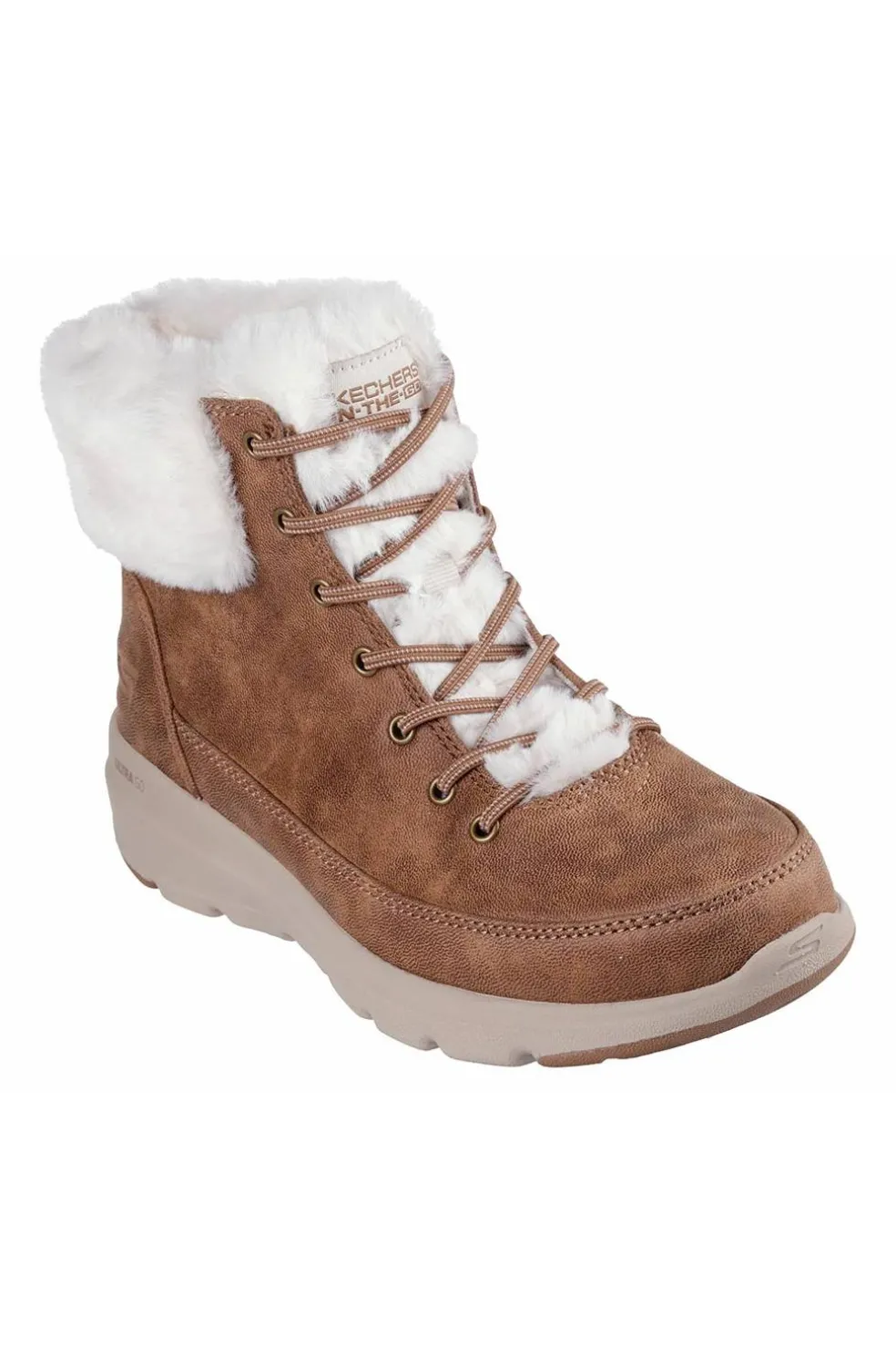 Botín Mujer Skechers Glacial Ultra Wonderland 144202 CSNT Chestnut