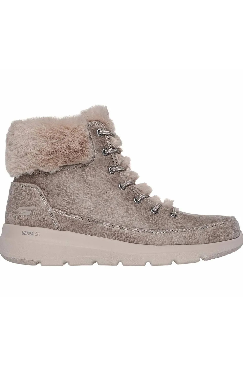 Botín Mujer Skechers Glacial Ultra Wonderland 144202 TPE Taupe