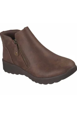 Botín Mujer Skechers Lovely Vibe Fall In Bloom 158952 CHOC Chocolate