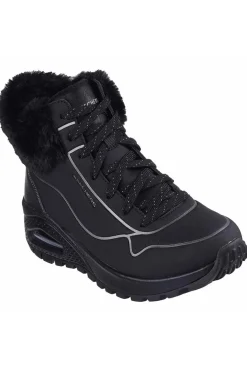 Botín Mujer Skechers Uno Rugged Fall Shimmer 167993 Negro Peltre