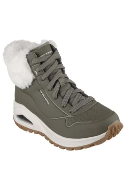 Botín Mujer Skechers Uno Rugged Fall Air 167274 Olive