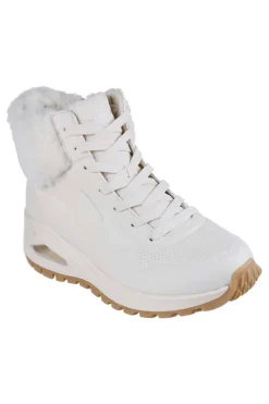 Botín Mujer Skechers Uno Rugged Fall Air 167274 Natural
