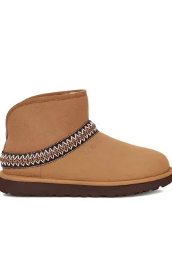 Botín Mujer Ugg W Classic Mini Crescent 1158262 Chestnut