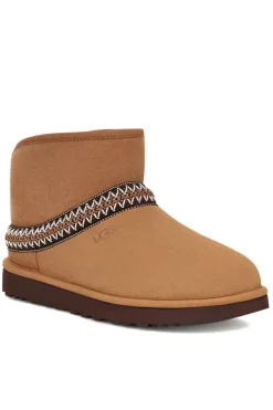 Botín Mujer Ugg W Classic Mini Crescent 1158262 Chestnut