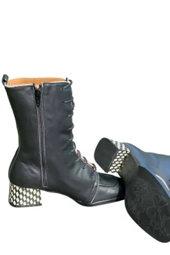 Botín Nemonic 2473 atenea negro