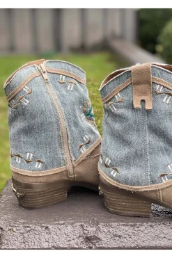 Botín Nemonic 2377 Voley Brown Rose Azul