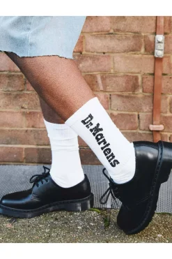 Calcetines Dr. Martens Mezcla de Algodón Ecológico AD075100 Blancos