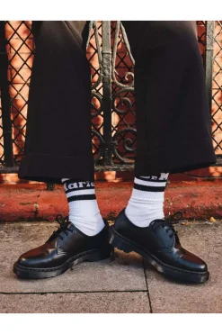 Calcetines Dr. Martens Mezcla de Algodón Ecológico AC681104 Blancos