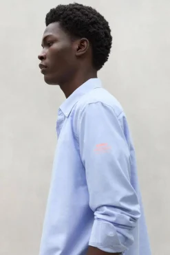 Camisa Ecoalf Hombre Antonio 147 Sky Blue