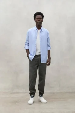 Camisa Ecoalf Hombre Antonio 147 Sky Blue