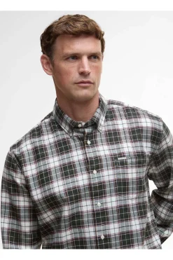 Camisa Hombre Barbour Telfield Regular Long MSH5637OL51 Olive