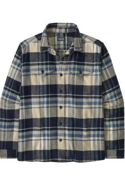 Camisa Hombre Patagonia Fjord Flannel 42401 HISB Hibernate: Sunken Blue