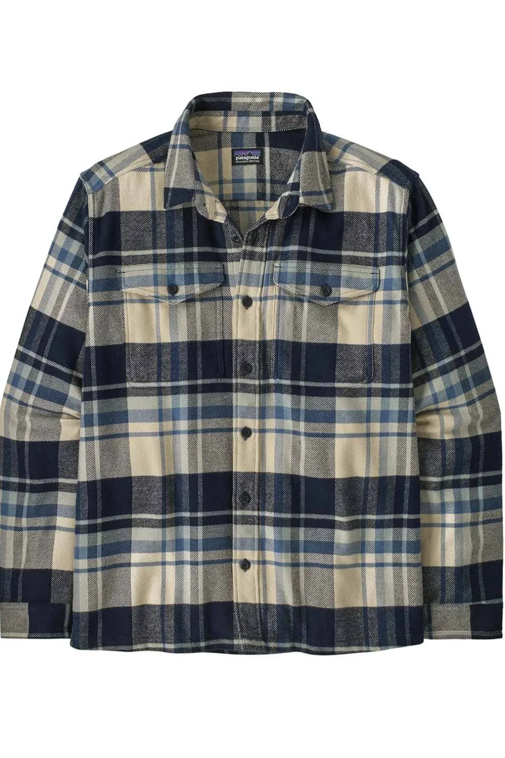Camisa Hombre Patagonia Fjord Flannel 42401 HISB Hibernate: Sunken Blue