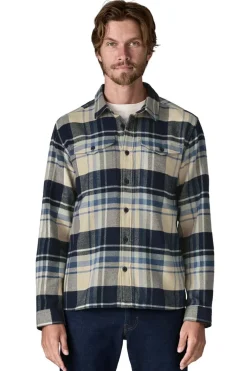 Camisa Hombre Patagonia Fjord Flannel 42401 HISB Hibernate: Sunken Blue