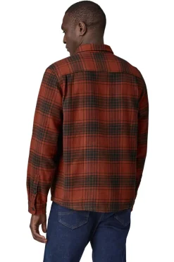 Camisa Hombre Patagonia Franela 42401 CARD Cascade Burnished Red