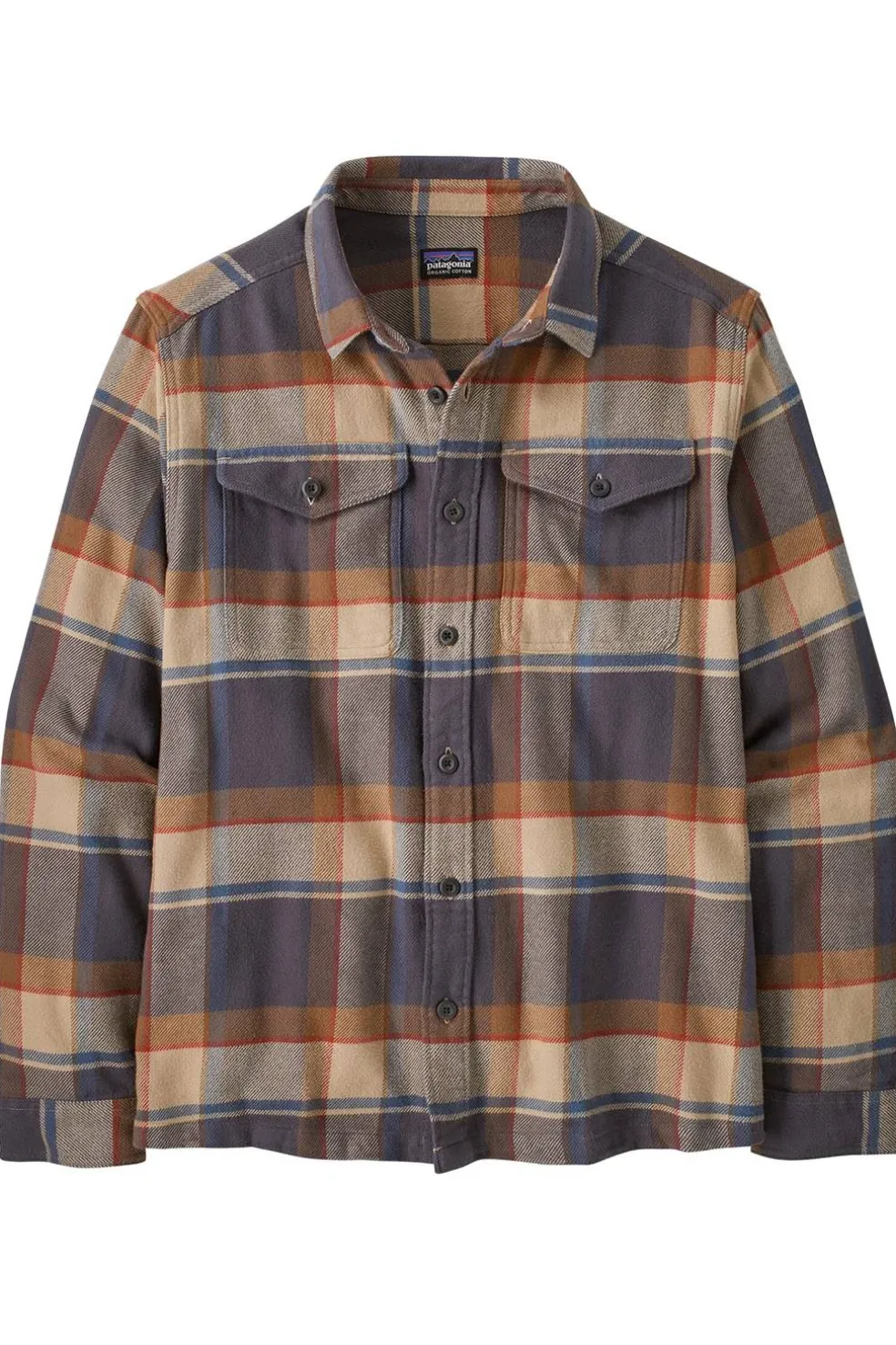 Camisa Hombre Patagonia Franela 42401 SRFY Sunrise Rigde Forge Grey