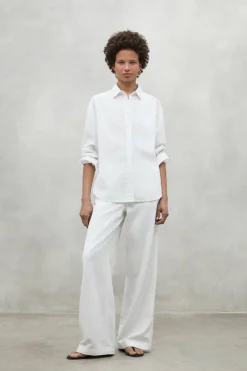 Camisa Mujer Ecoalf Daria 000 White