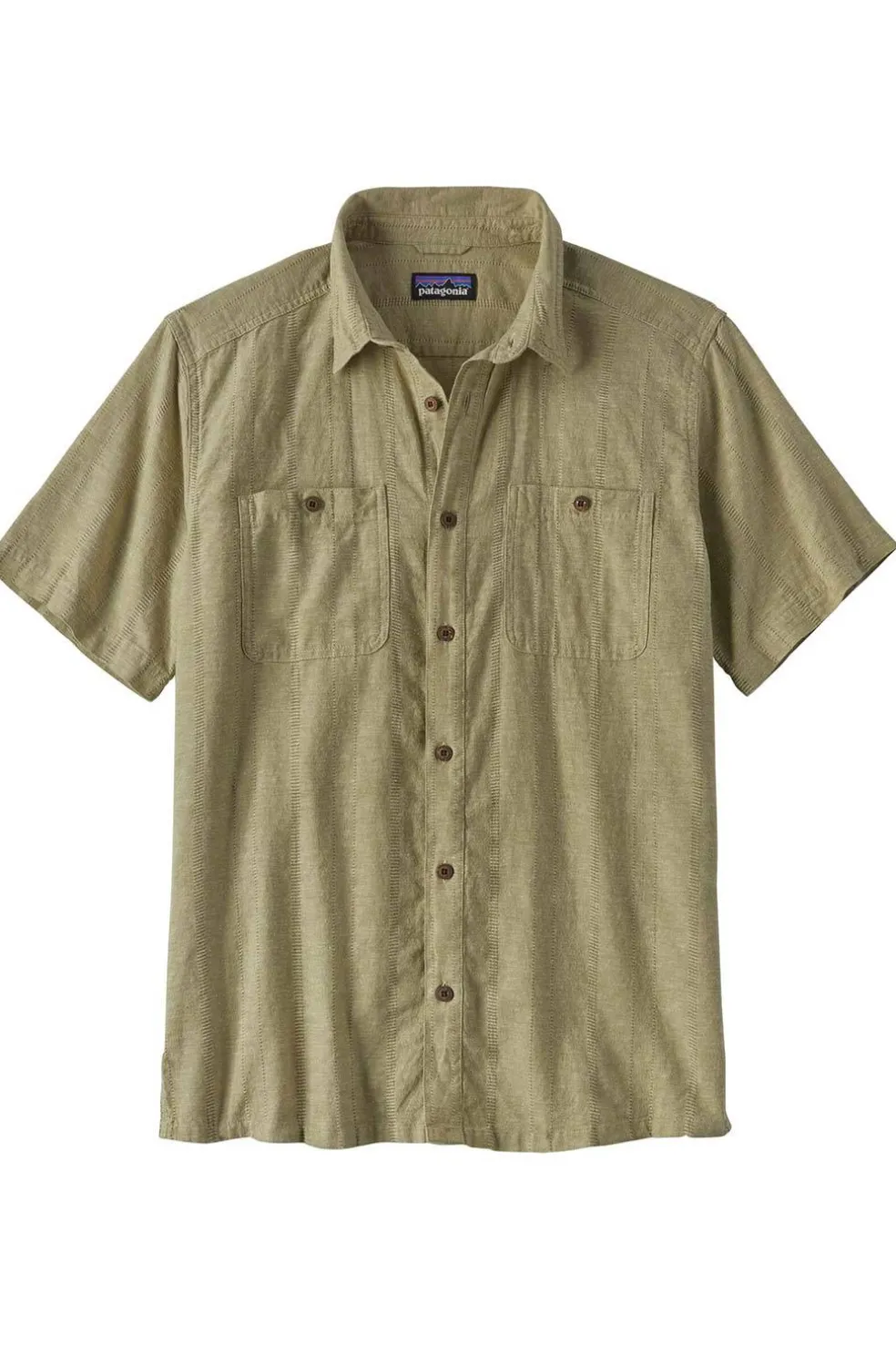 camisa Patagonia back step 53139 swell dobby buckhorn green