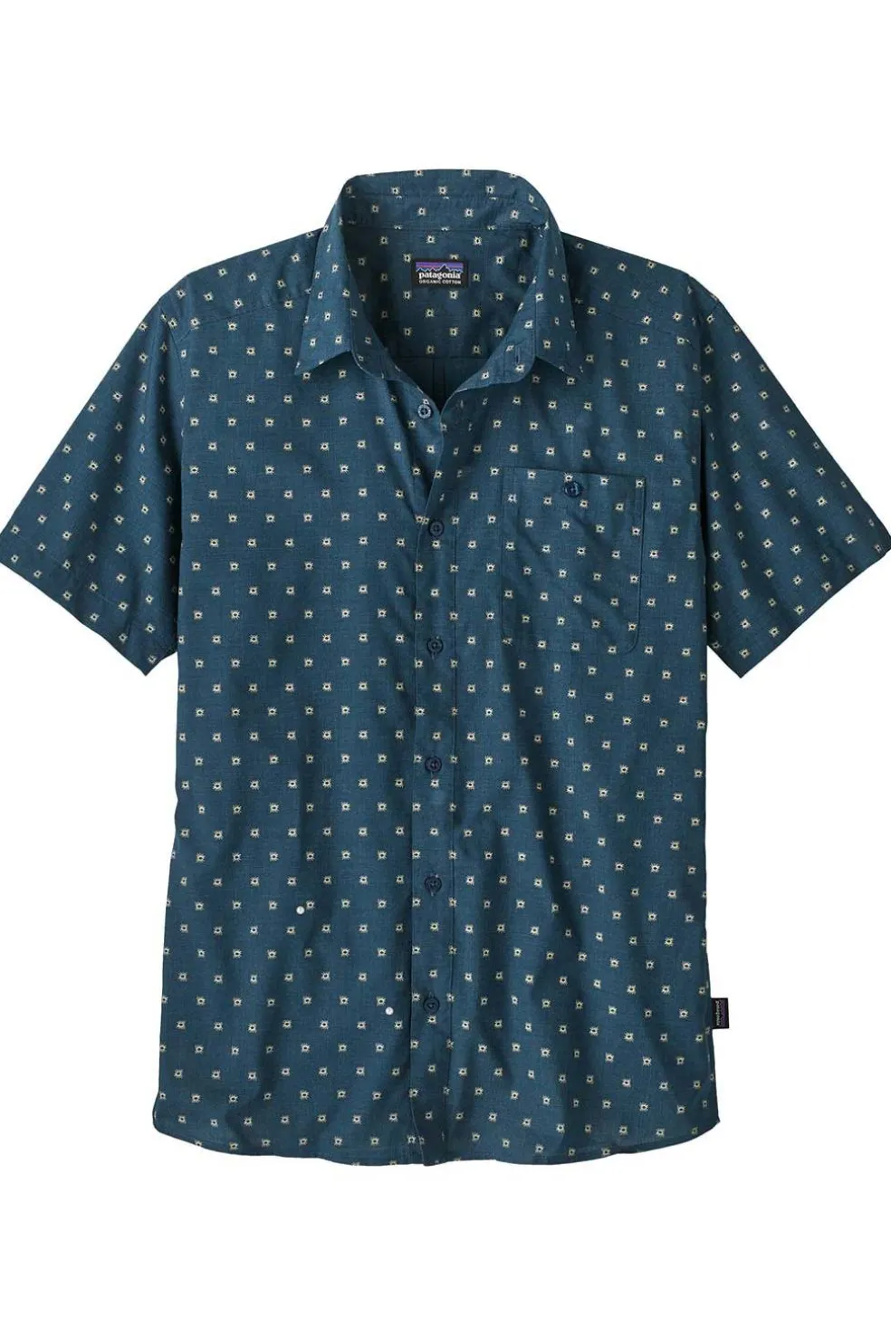 Camisa Patagonia Hombre Go To Shirt 52691 Sun Beams Lagom Blue
