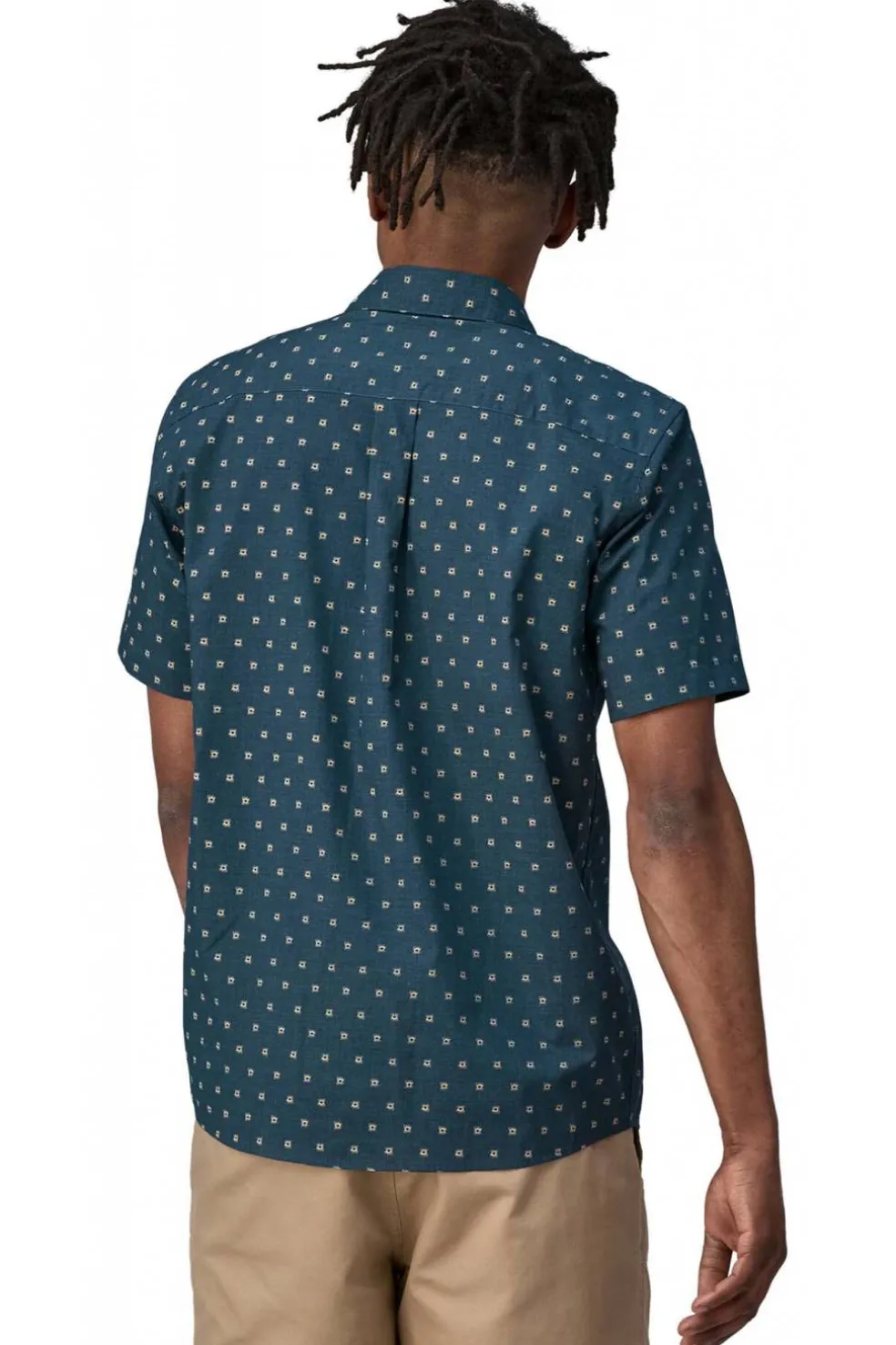 Camisa Patagonia Hombre Go To Shirt 52691 Sun Beams Lagom Blue