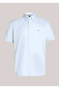 camisa Tommy Hilfiger de popelín con corte regular wm0mw33809 c1s