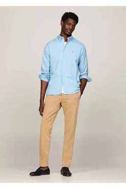 camisa Tommy Hilfiger th flex mw0mw30934 cyw