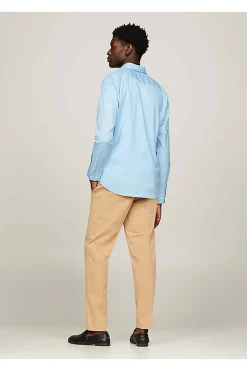 camisa Tommy Hilfiger th flex mw0mw30934 cyw