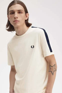 camiseta hombre Fred Perry m4613 170 crudo