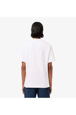 camiseta Hombre Lacoste de algodón th7318 001