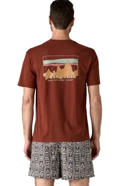 Camiseta Hombre Patagonia '73 Skyline Organic 37534 DVL Dried Vanilla