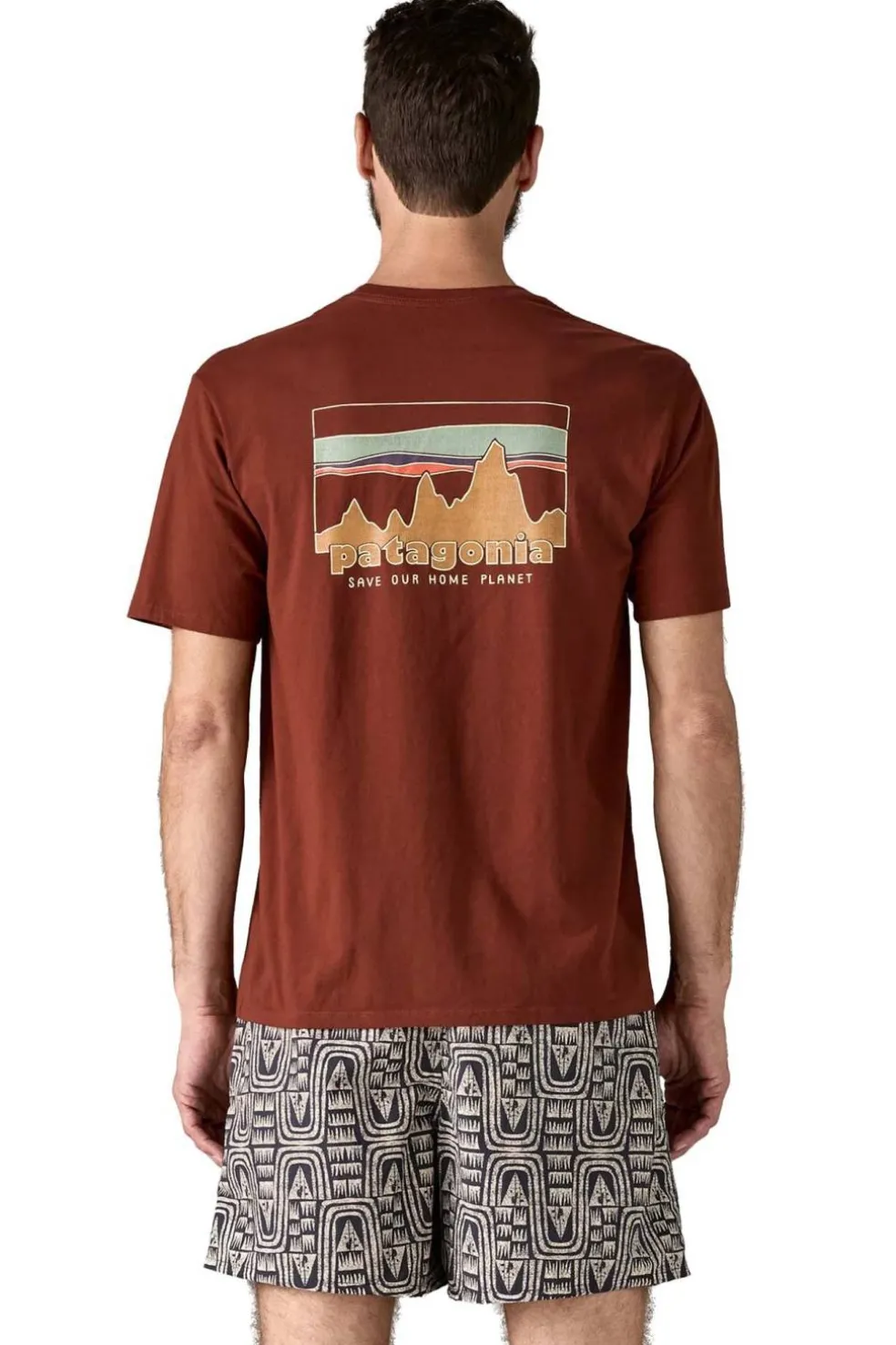 Camiseta Hombre Patagonia '73 Skyline Organic 37534 DVL Dried Vanilla