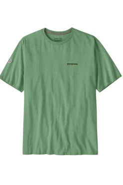 Camiseta Hombre Patagonia Fitz Roy Icon Responsibili-Tee 37838 ELGR Ellwood Green