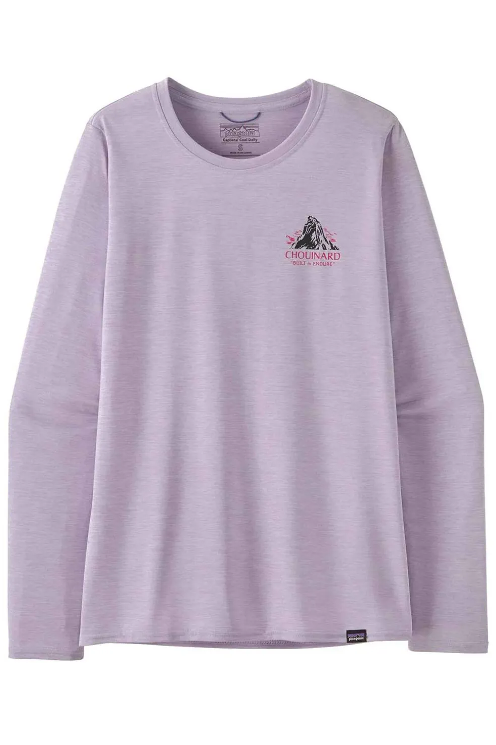 Camiseta Mujer Patagonia Cap Cool Daily Graphic 45165 CHPL Chouinard Crest Foxglove Purple